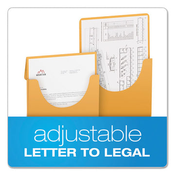 Pendaflex® Expandable Kraft Retention Jackets, Straight Tab, Letter-legal Size, Brown, 100-box freeshipping - TVN Wholesale